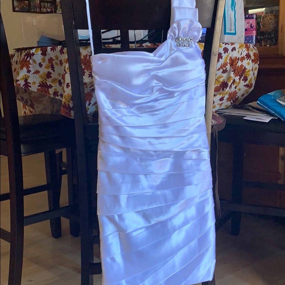 White dress